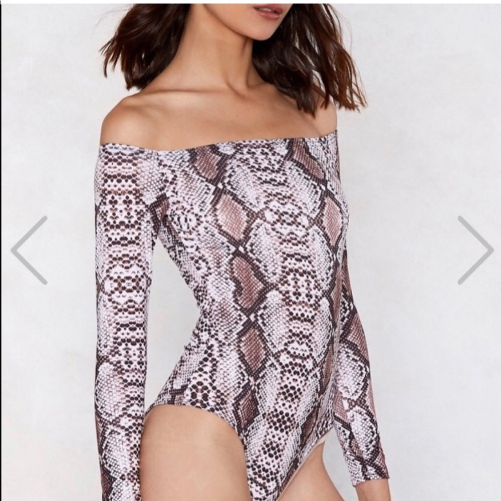 Like new snake skin bodysuit